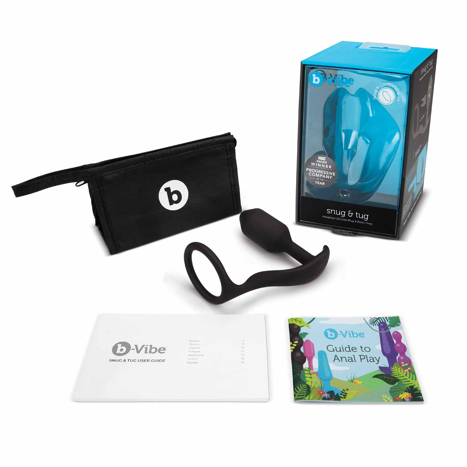 b-Vibe Snug & Tug Black XL