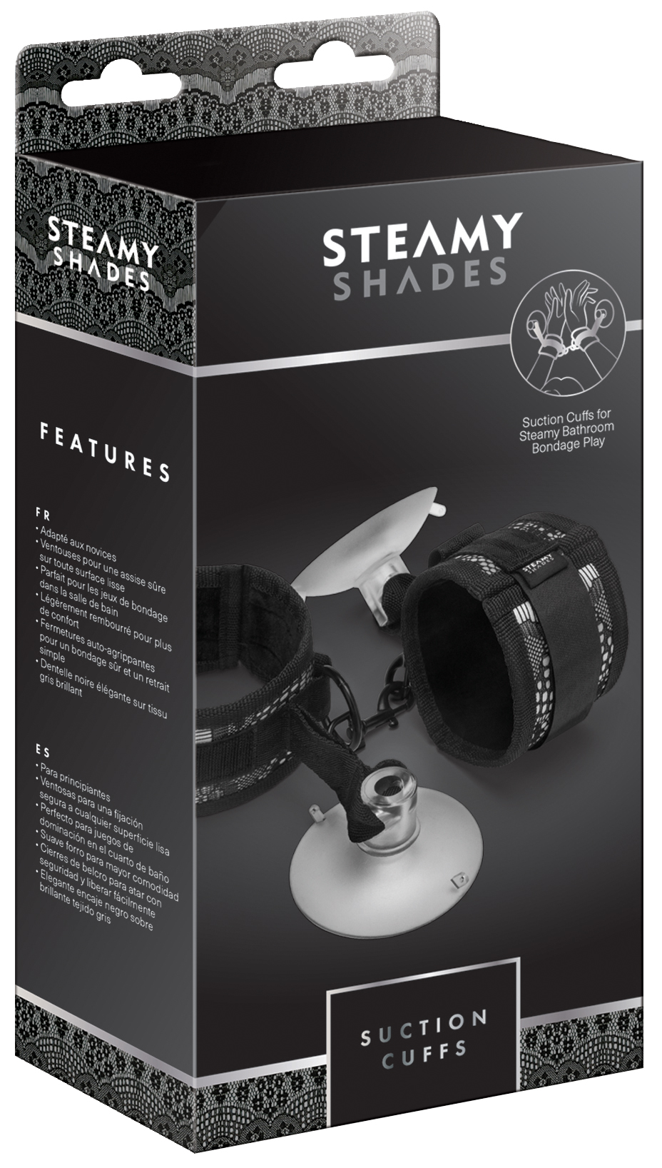 STEAMY SHADES Suction Cuffs