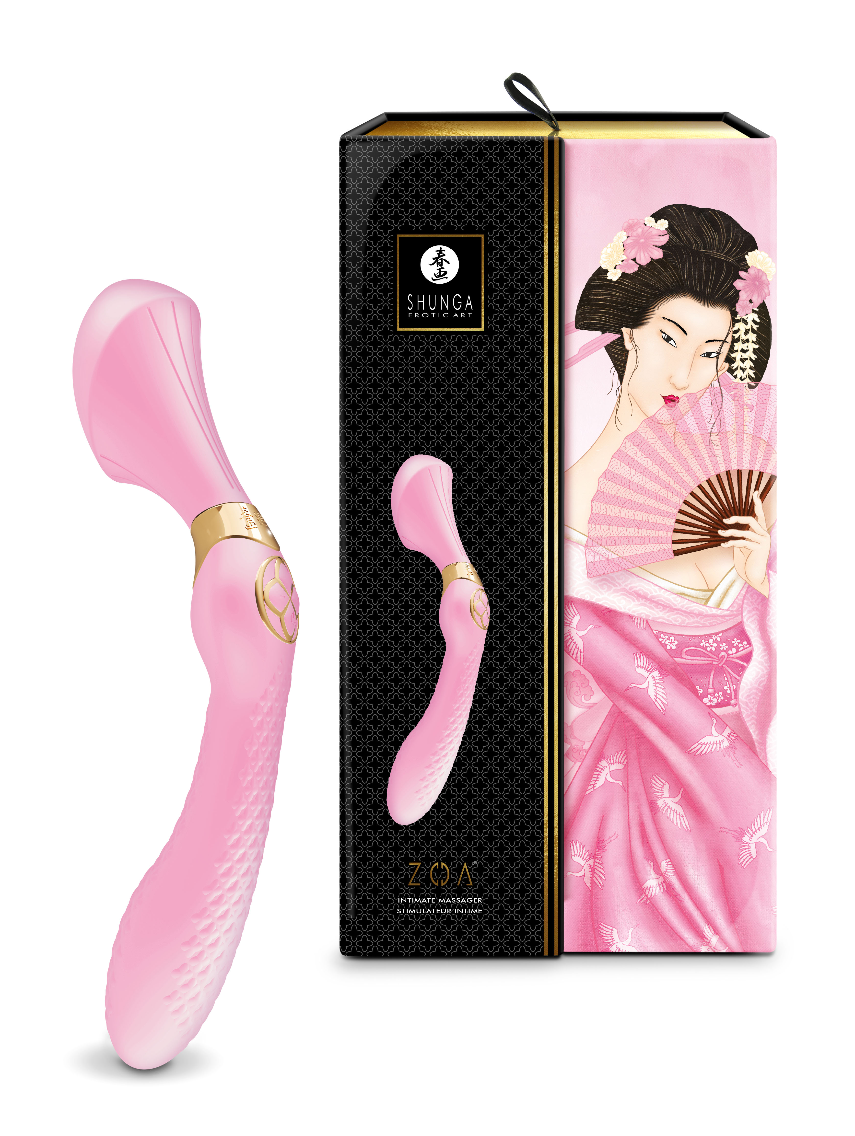 Shunga - ZOA - Intimate massager light-pink Shunga - ZOA - Intimate massager light-pink