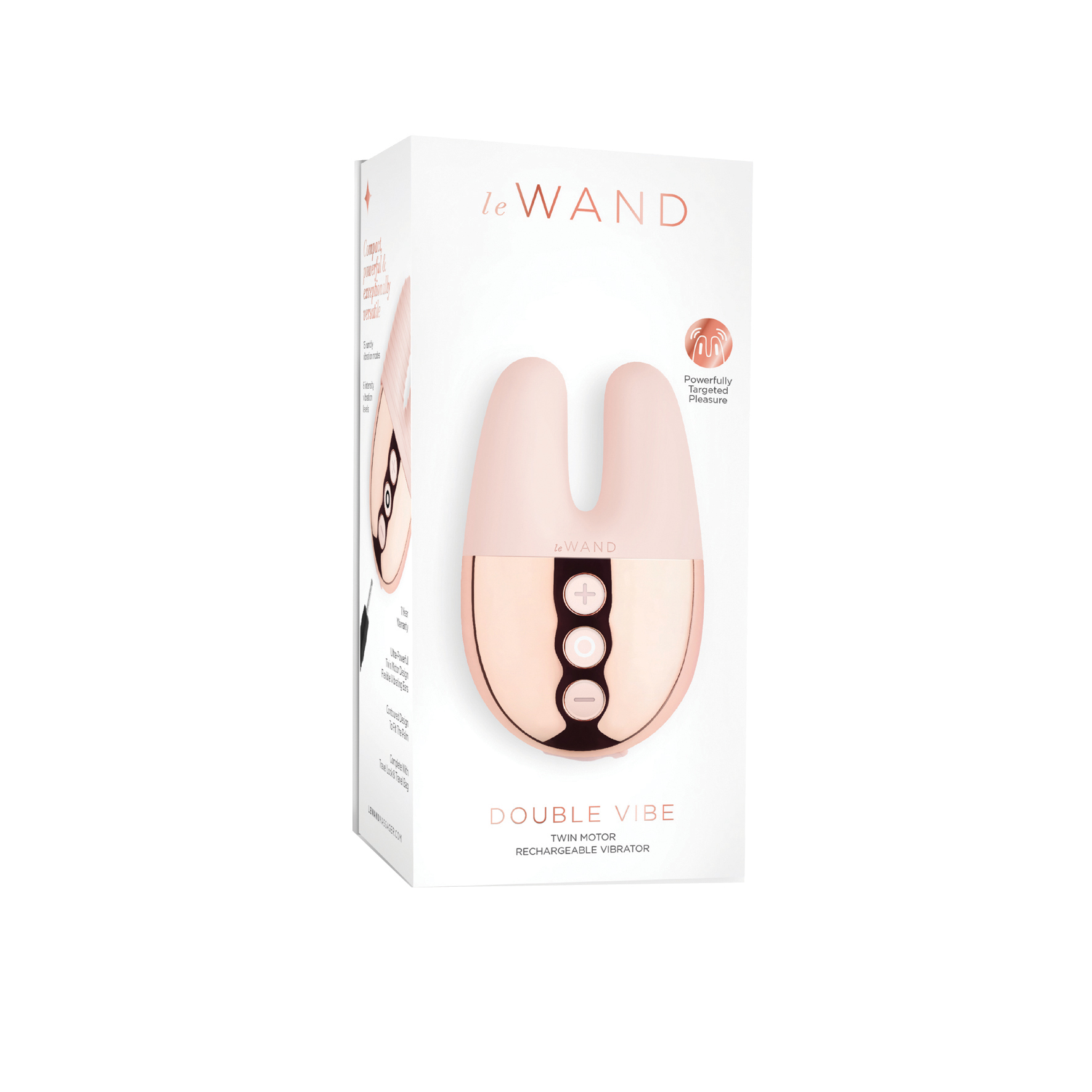 Le Wand Double Vibe Rose Gold