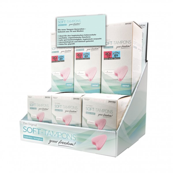 JOYDIVISION Soft-Tampons Display incl. 6 Produkte