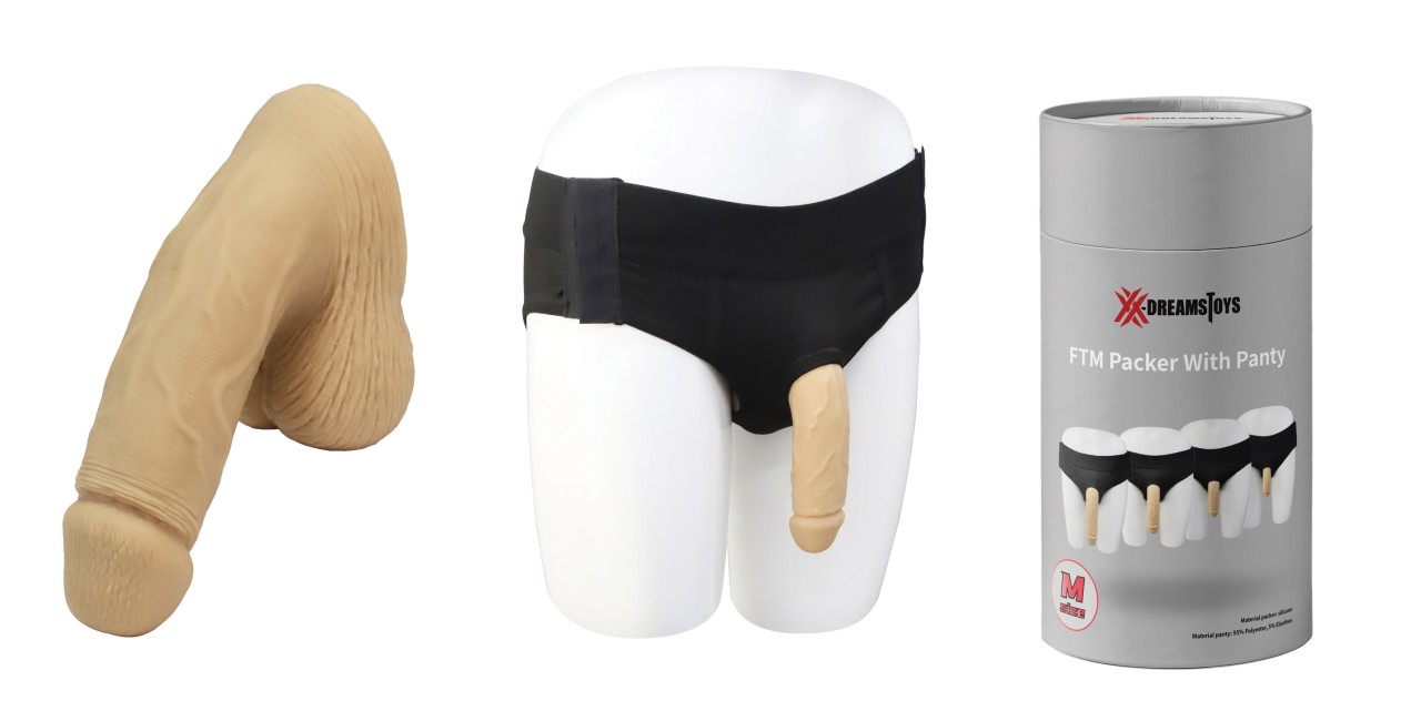 XX-DREAMSTOYS FTM Packer with panty Size M – Bekleidung