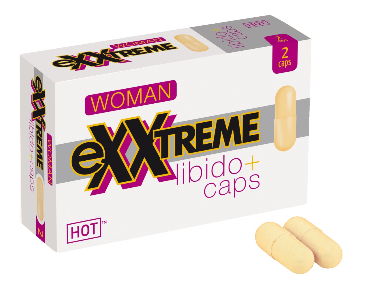 HOT eXXtreme Libido-Caps woman (2 Stk.) - Nahrungsergänzung