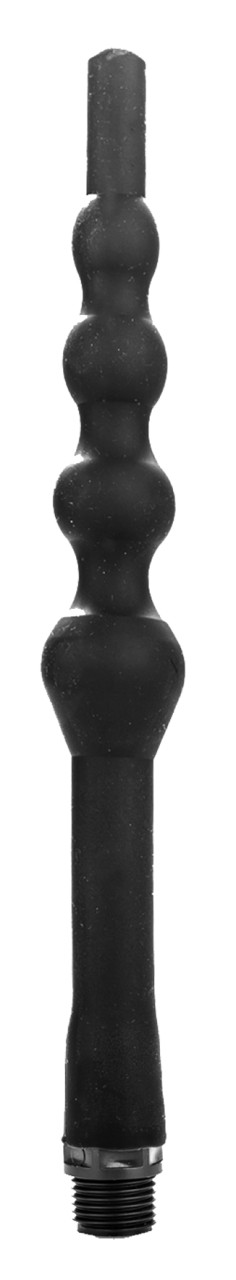 ALL BLACK Silicone Anal Douche Type 4 - Sextoy