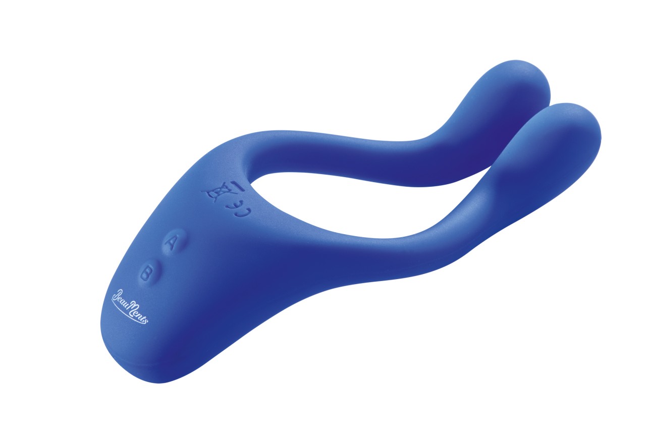 Doppio 2.0 Vibrator in Blau | 3 Motoren & Fernbedienung BeauMents | RaiX