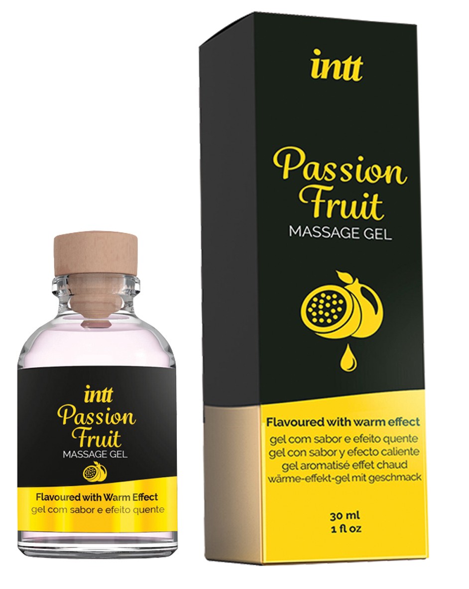*intt Massage Gel Passion Fruit 30ml – Kosmetikprodukt