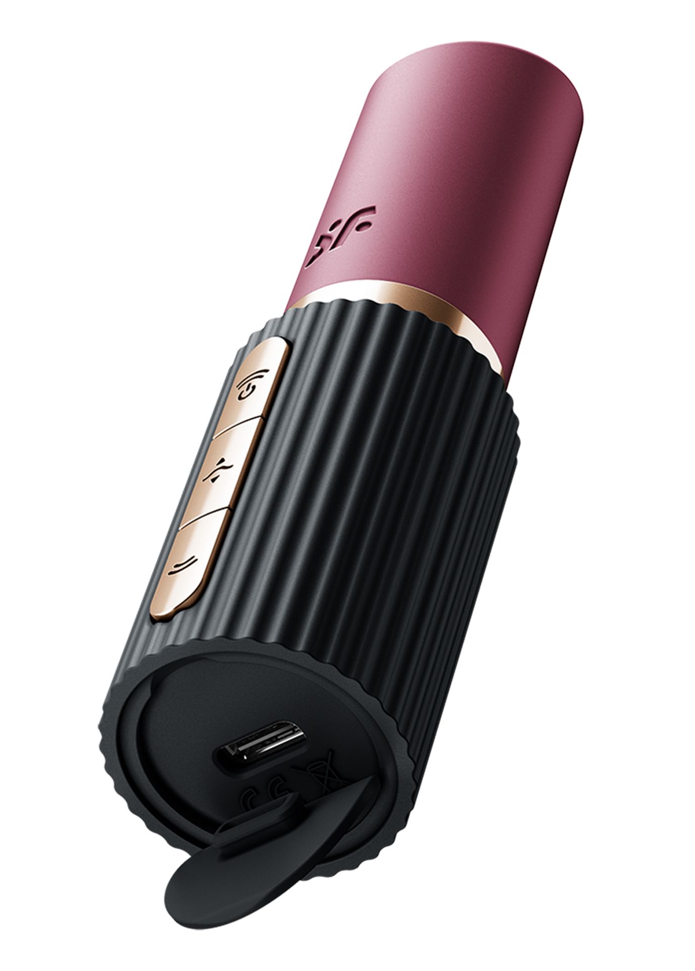 Deep Kiss Druckwellenvibrator | IPX7 Lippenstift-Optik Satisfyer | RaiX