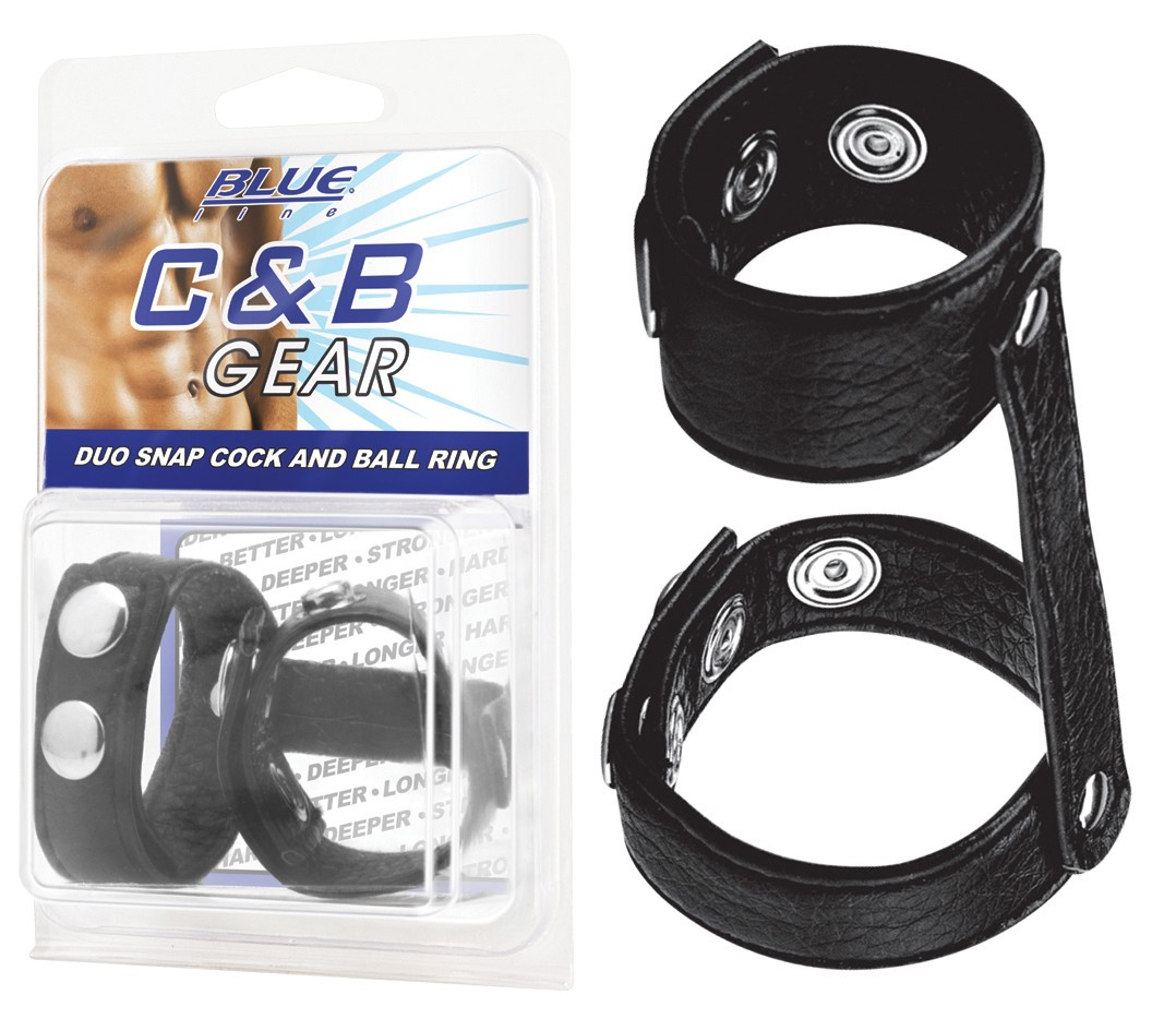 *BLUE LINE C&B GEAR Duo Snap Cock and Ball Ring – Bekleidung