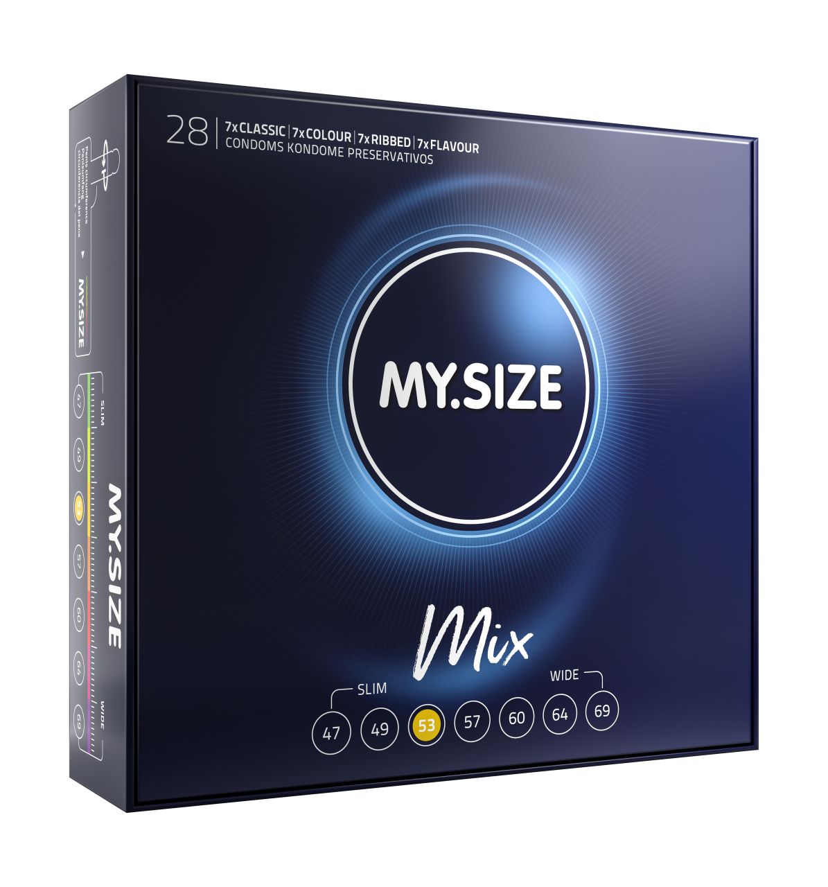 MY.SIZE Mix 53 28er - Medizinprodukt