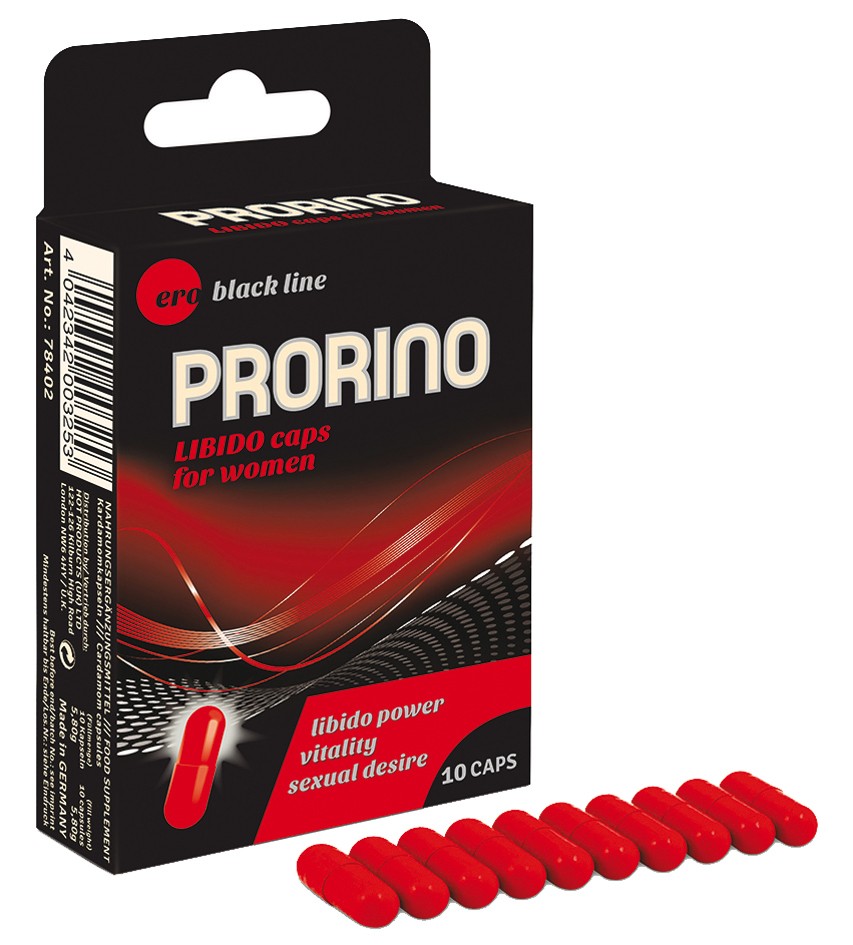 ERO PRORINO Libido Caps for women 10er - Nahrungsergänzung