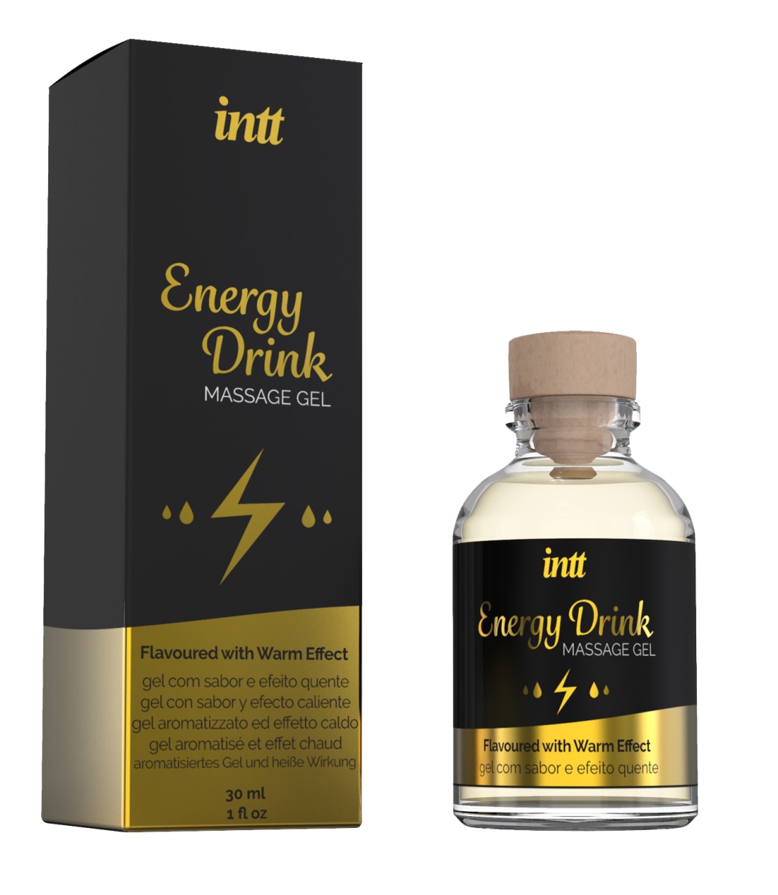 *intt Massage Gel Energy Drink 30ml – Kosmetikprodukt