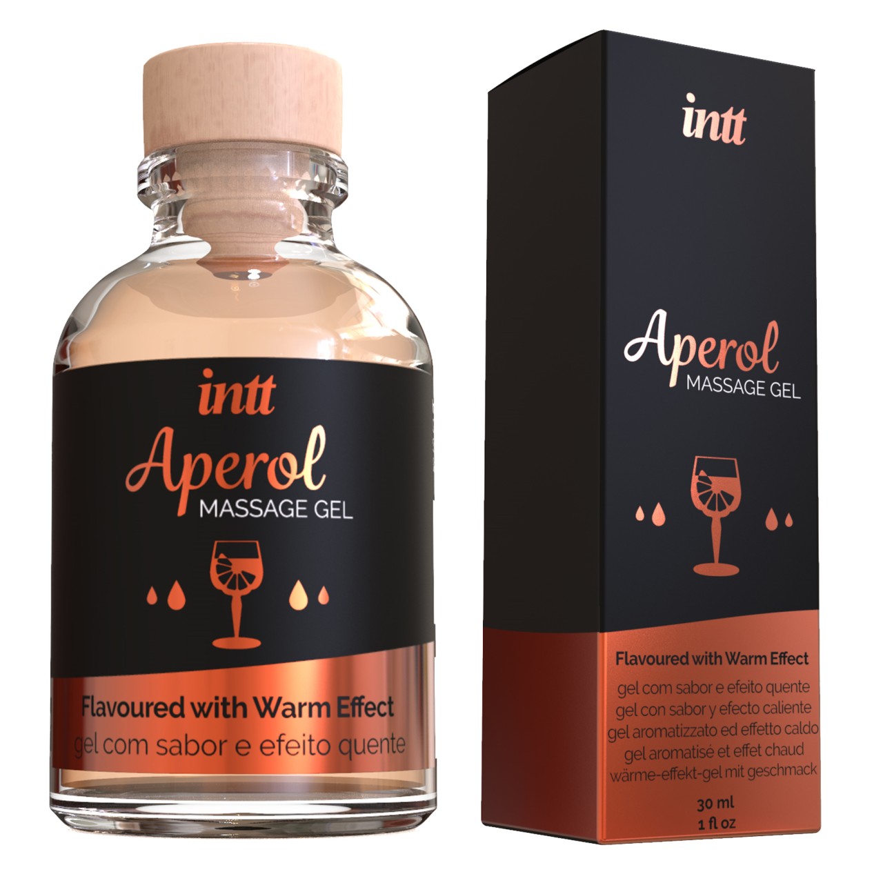*intt Massage Gel Aperol 30ml – Kosmetikprodukt