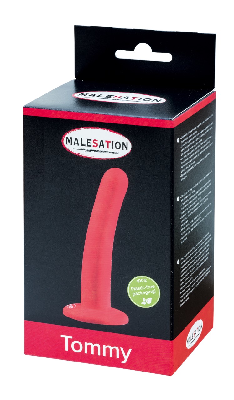 Tommy Dildo rot | Ergonomischer Silikondildo MALESATION | RaiX